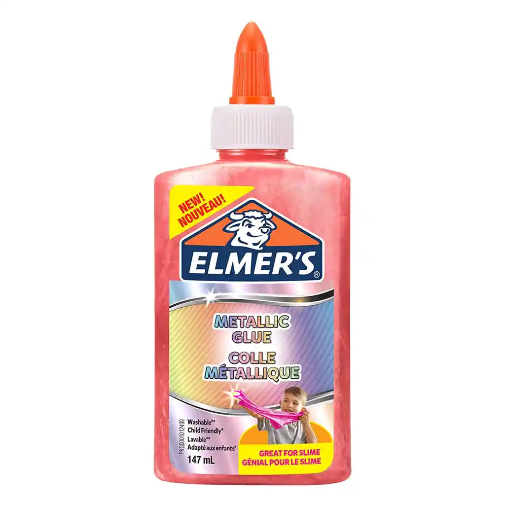 Elmers Liquid Glue Metalic Pink, 147ml