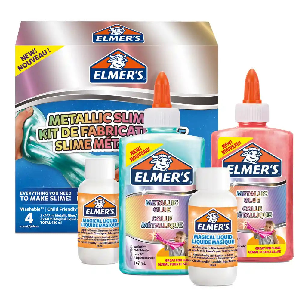 Elmers Slime Kit Metalic