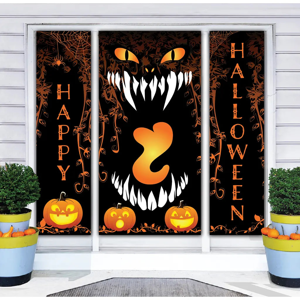 Halloween Door Cover