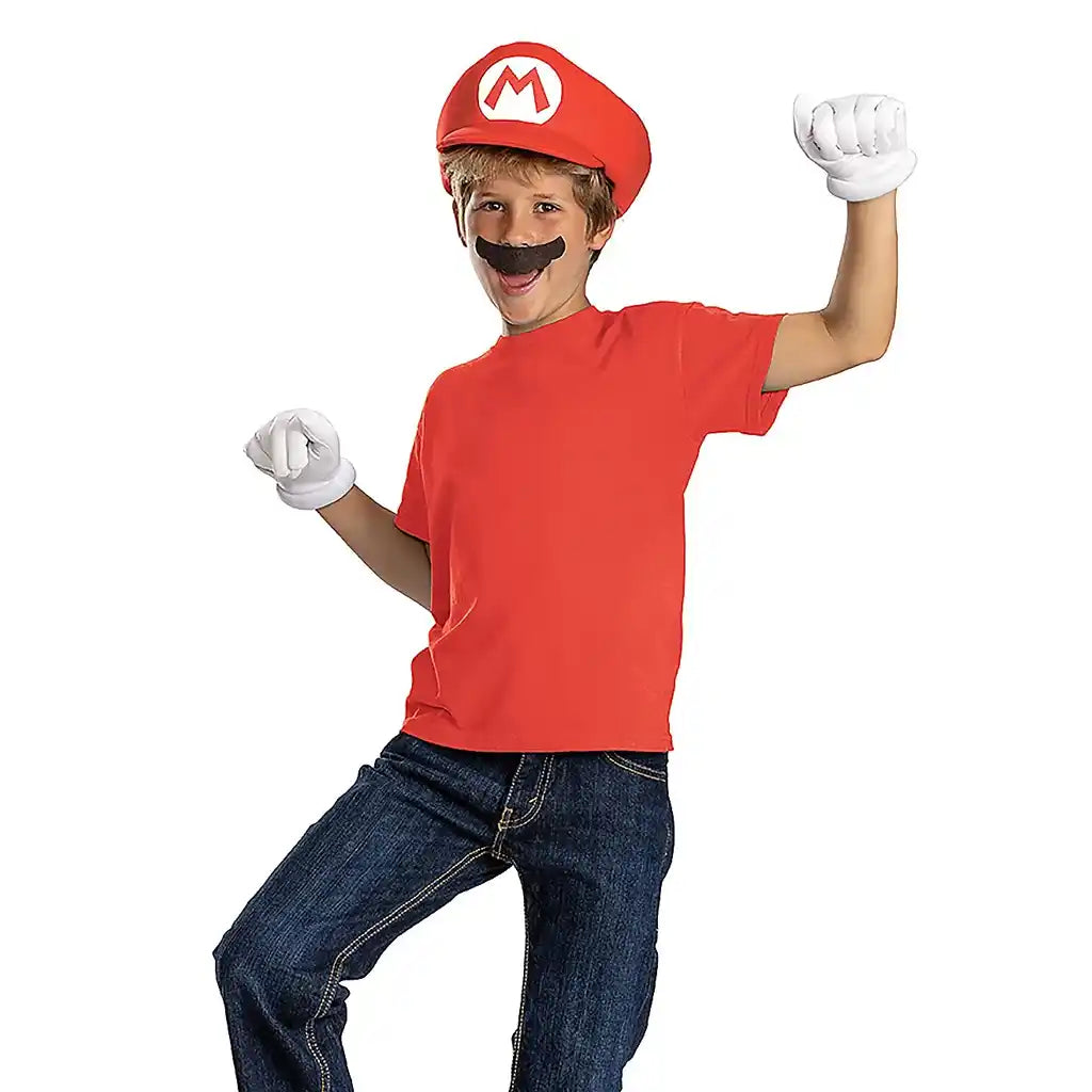 Mario Elevated Child Accessory Kit One Size Child