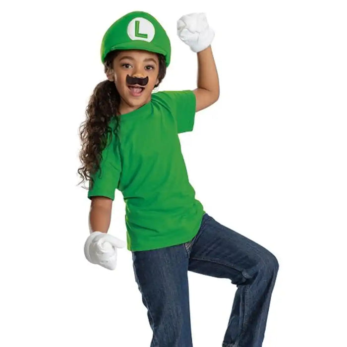 Luigi Elevated Child Accessory Kit One Size Child