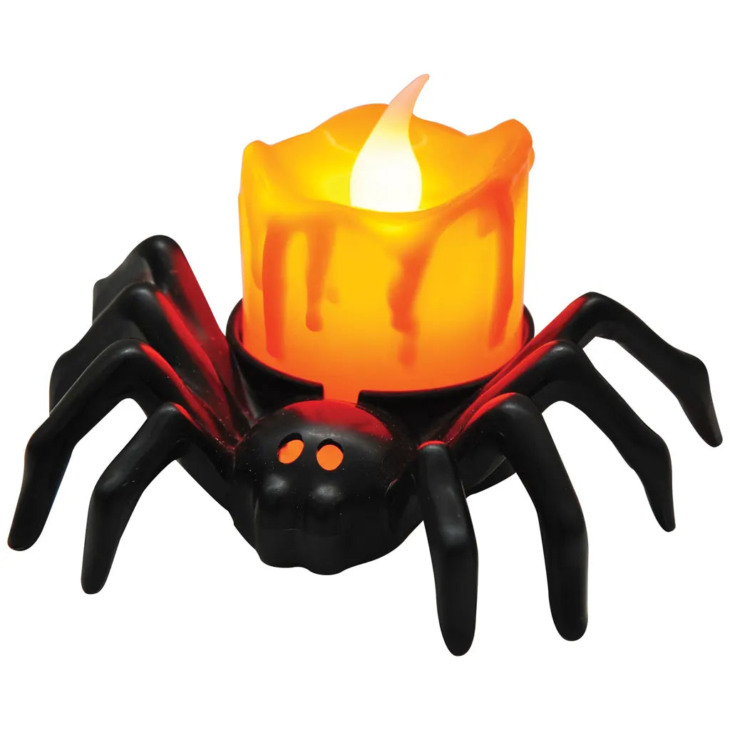Lite-Up Spider Votive