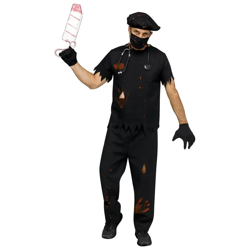 Deadly Doctor Adult Costume, Small