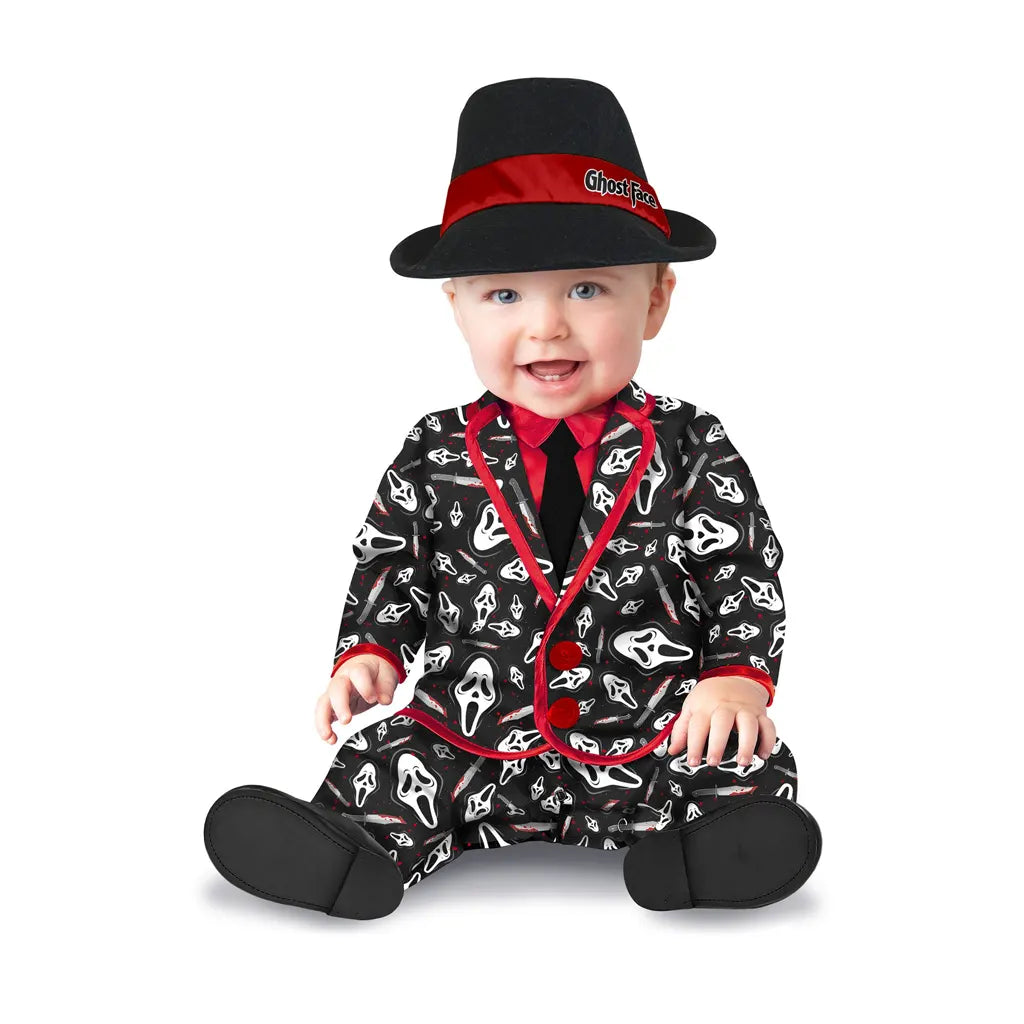 Ghost Face Party Suit Infant/Toddler, 12 to 18 Months