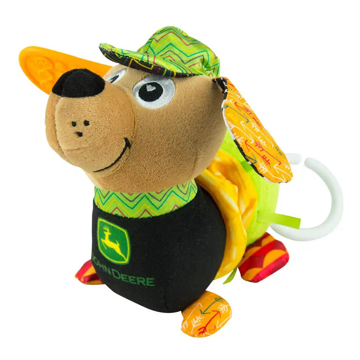 John Deere Corn E Dogg Clip & Go Baby Toy