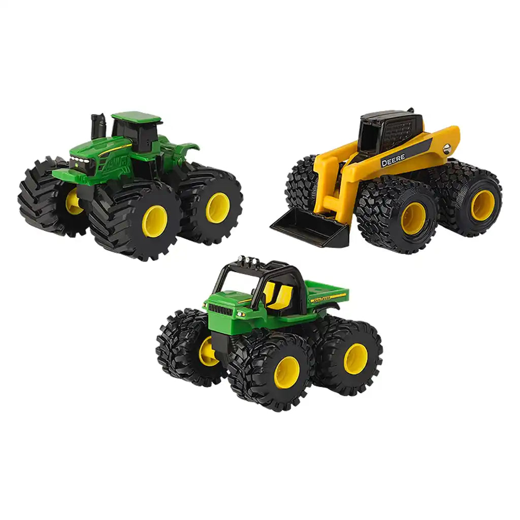 John Deere Monster Treads Mini-Vehicles 3-Pack