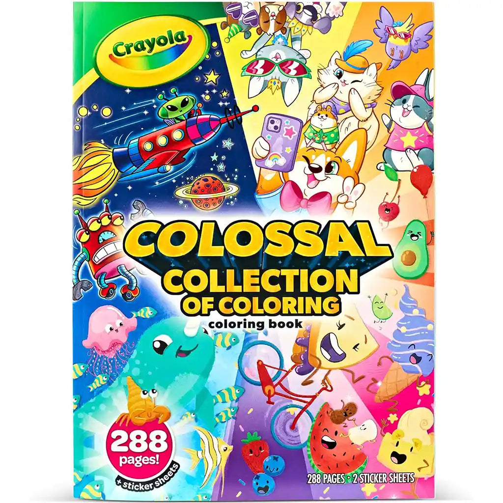 Colossal Collection of Coloring, 288 Coloring Book