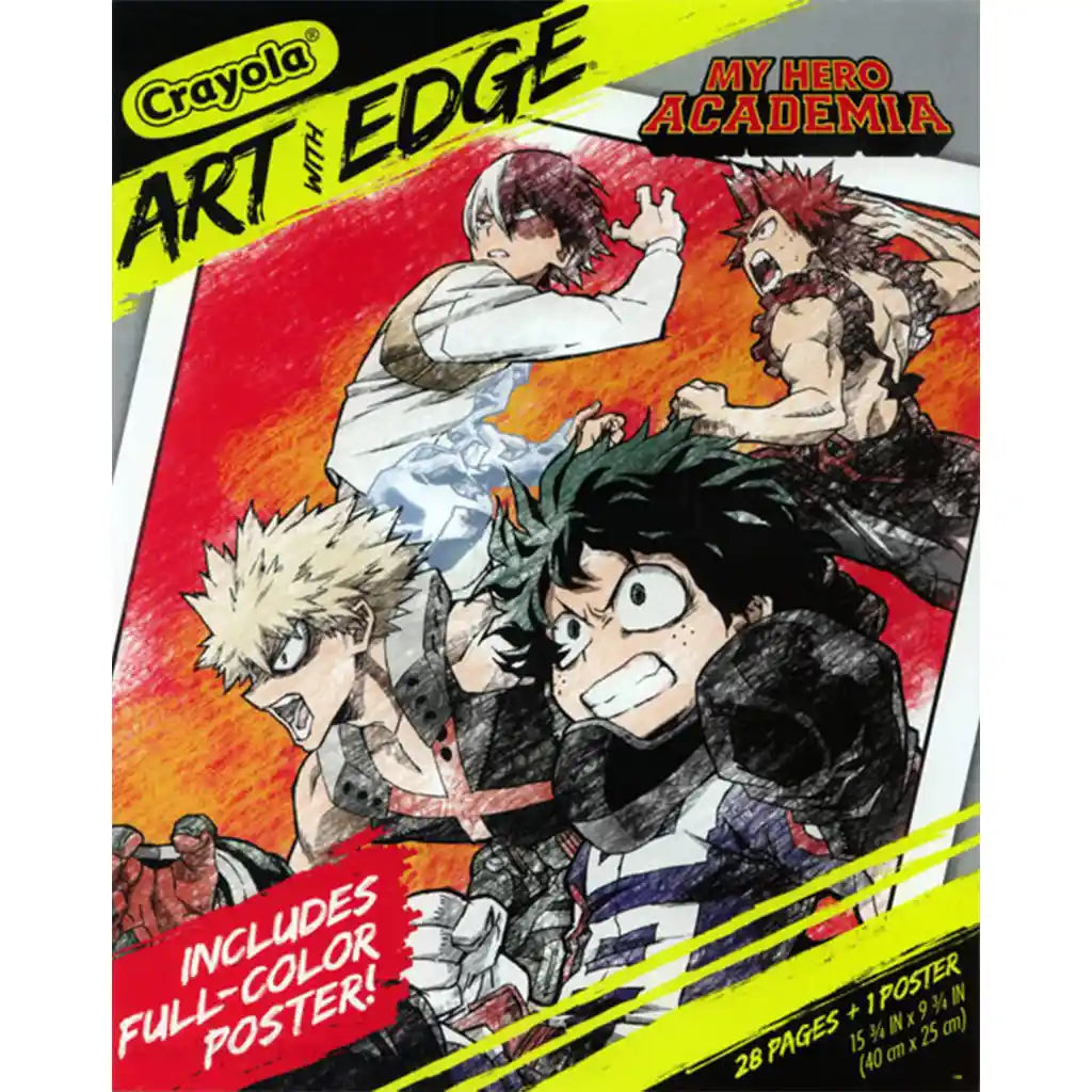 Crayola Art with Edge My Hero Academia 28 Coloring Pages