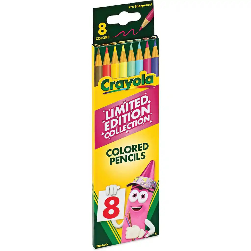 Crayola Colored Pencils Limited Edition, Set of 8