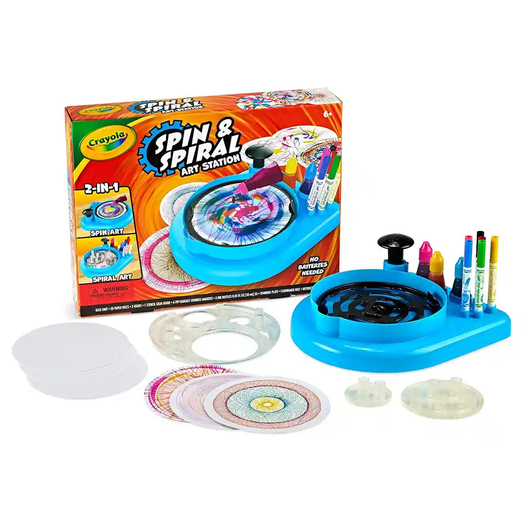 Crayola Spin &amp; Spiral Art Station, Spin Art Machine