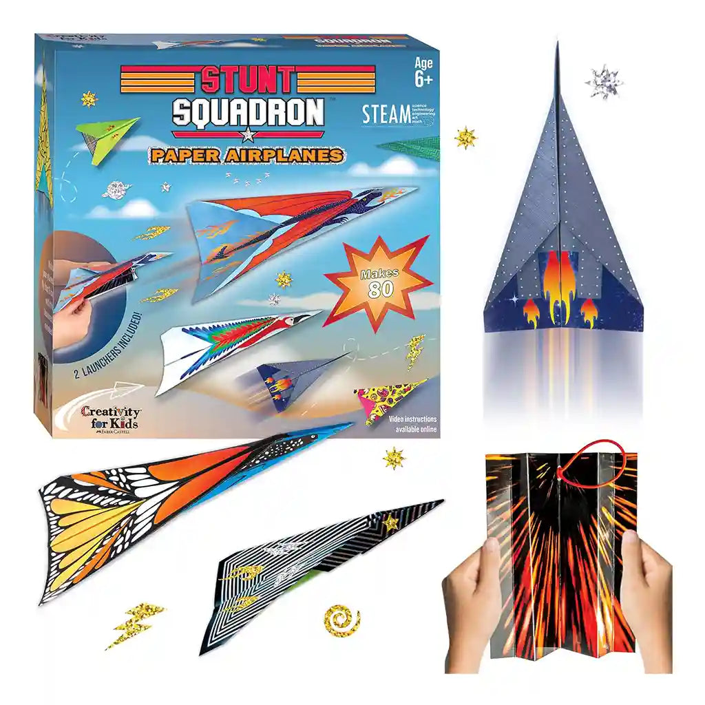 Faber-Castell Fold And Launch Paper Airplanes