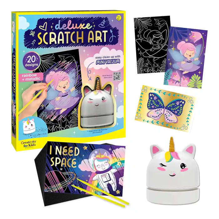 Faber-Castell Creativity For Kids Deluxe Scratch Art Kit