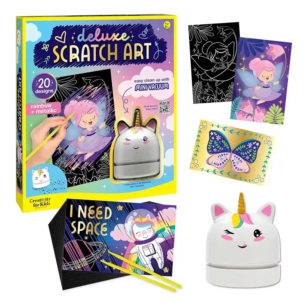 Faber-Castell Creativity For Kids Deluxe Scratch Art Kit
