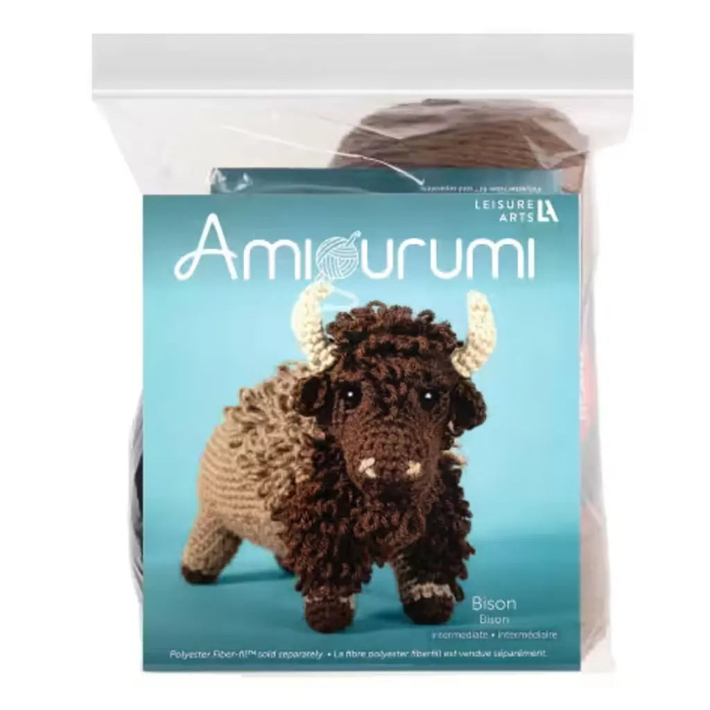 Leisure Arts Amigurumi Kit Bison (Makes 1)