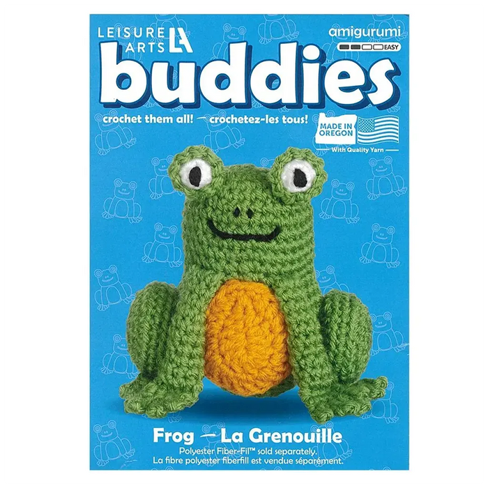 Leisure Arts Crochet Buddies Kit Frog