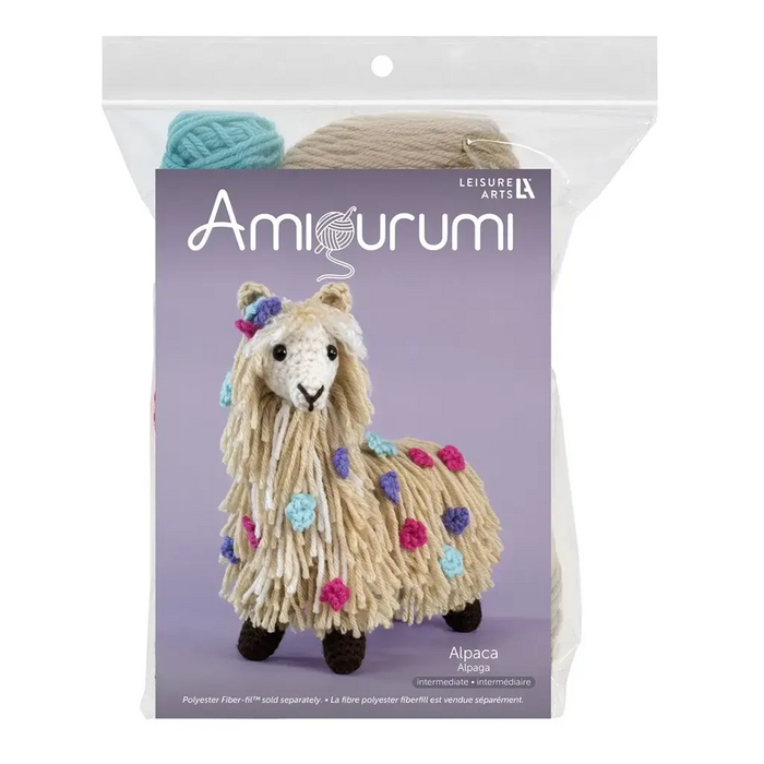 Leisure Arts Amigurumi Kit Alpaca