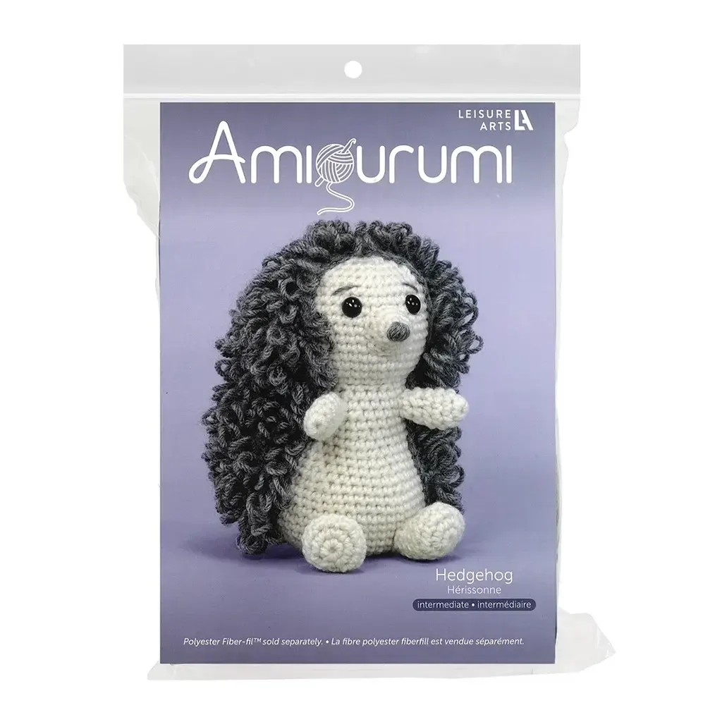 Leisure Arts Amigurumi Kit Hedgehog