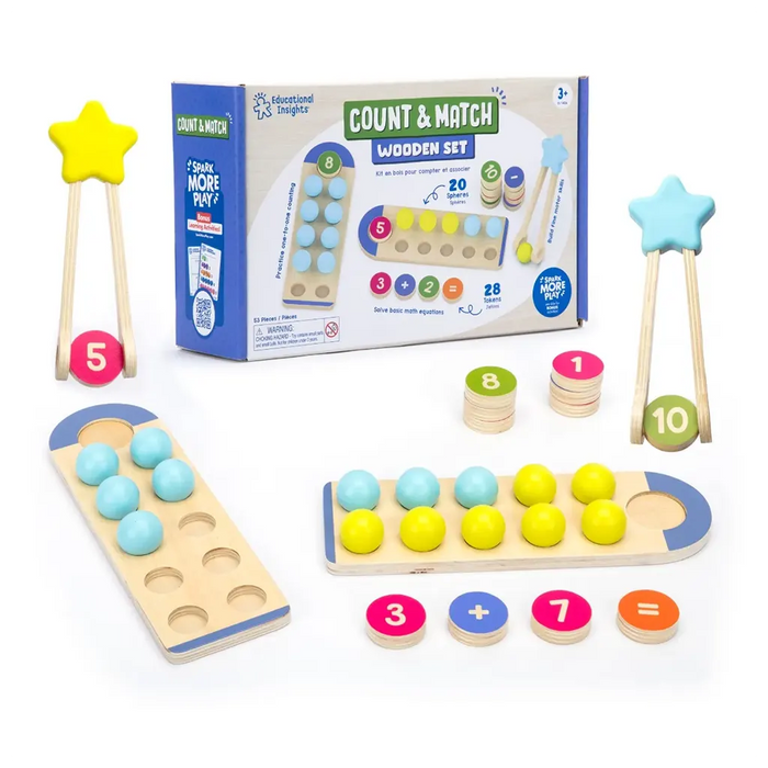 Count & Match Wooden Set
