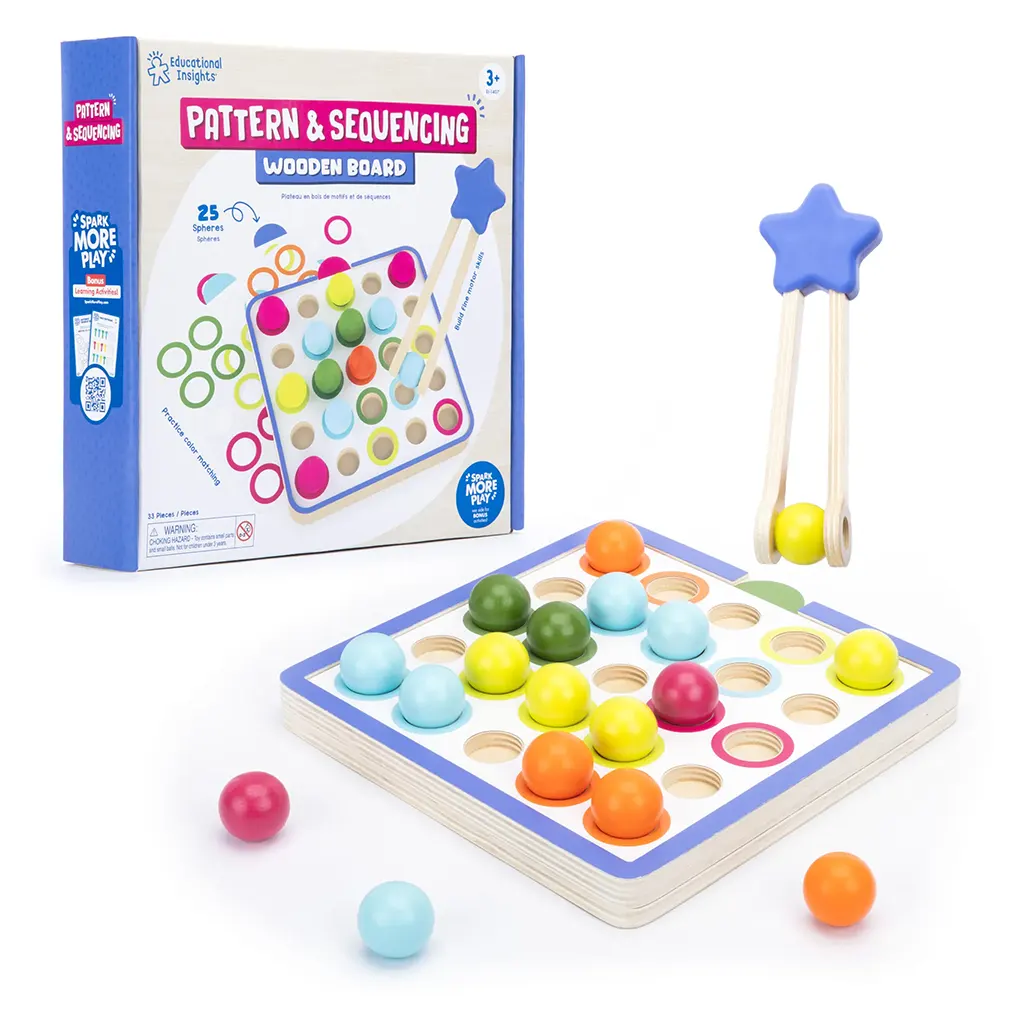 Pattern &amp; Sequencing Wooden Board