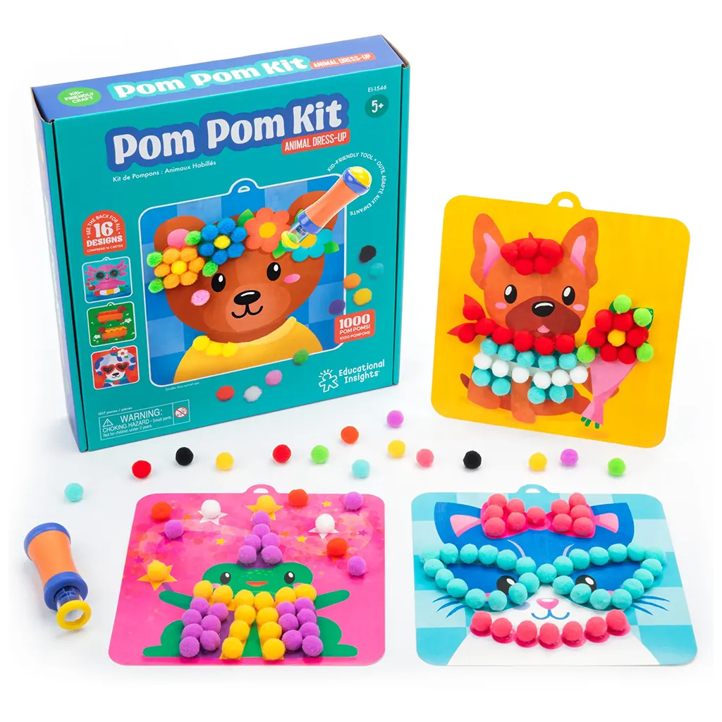 Pom Pom Kit: Animal Dress Up