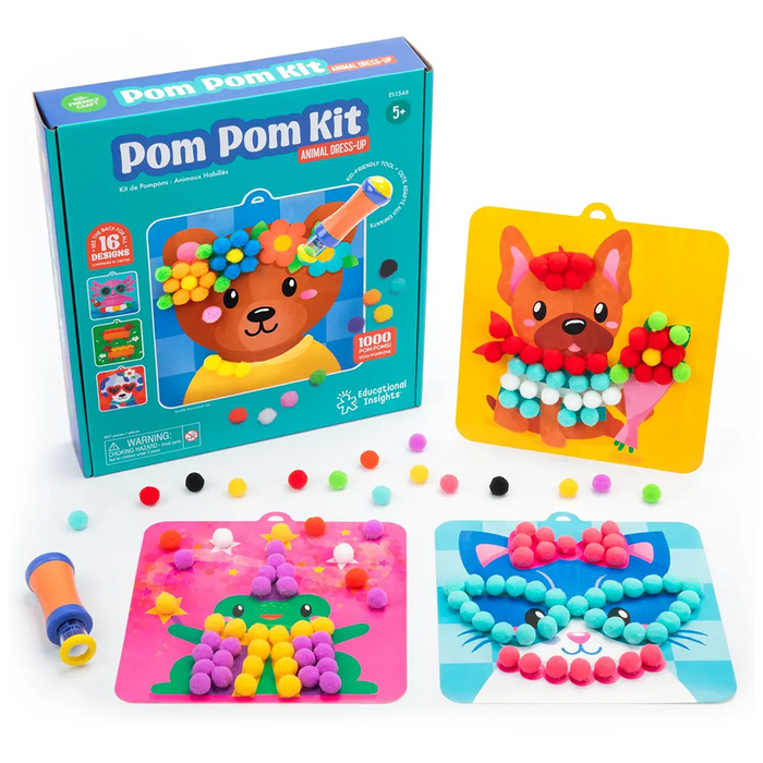 Pom Pom Kit: Animal Dress Up
