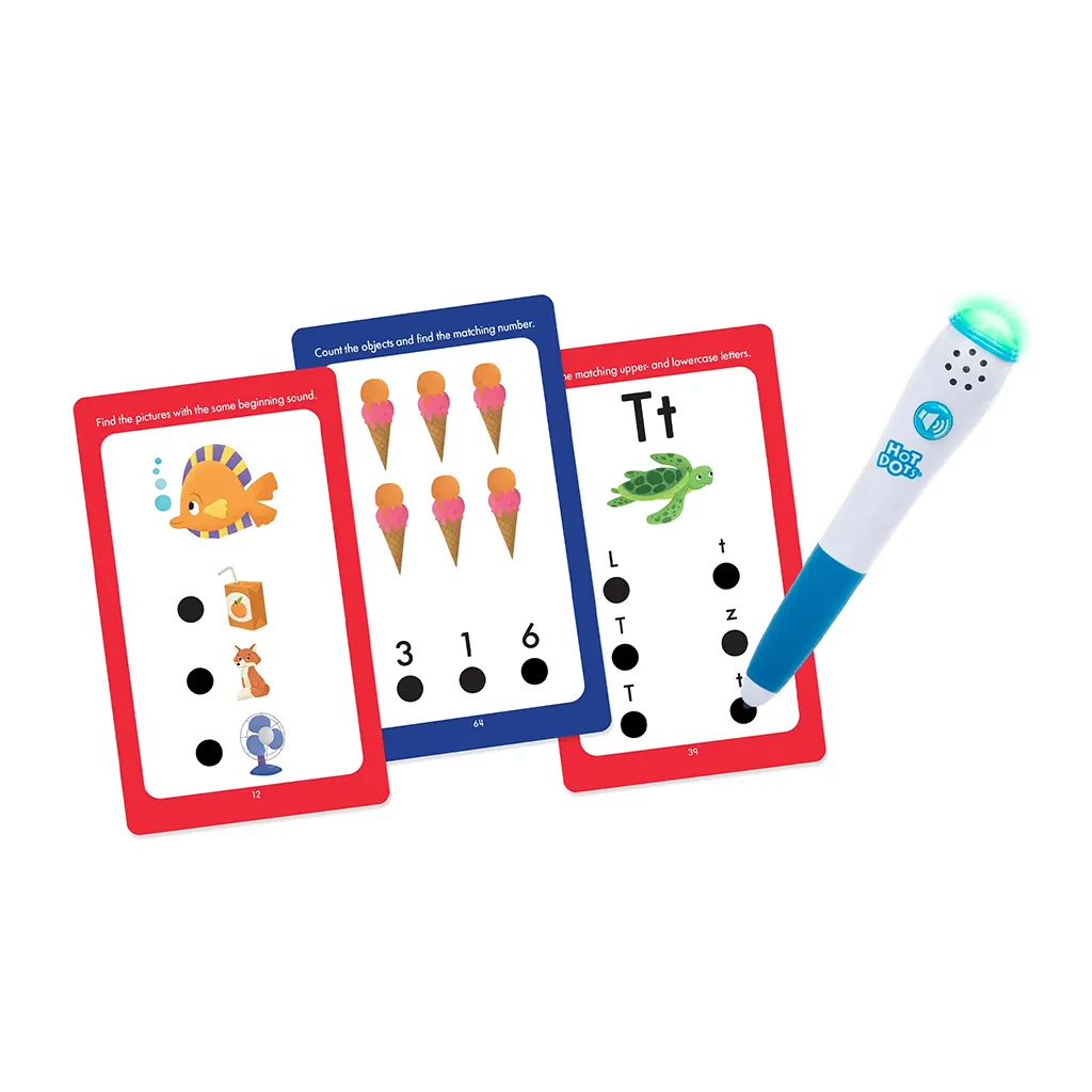 Hot Dots Preschool Prep Card Set