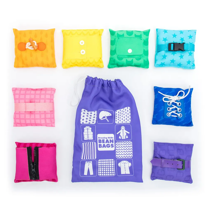 Learn to Dress Myself Bean Bags