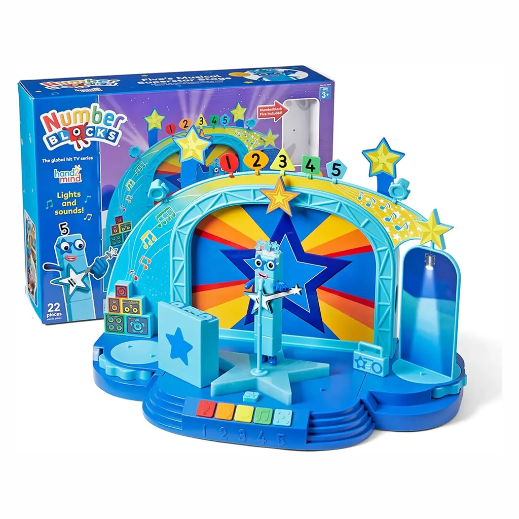 Numberblocks Five's Musical Superstar Stage