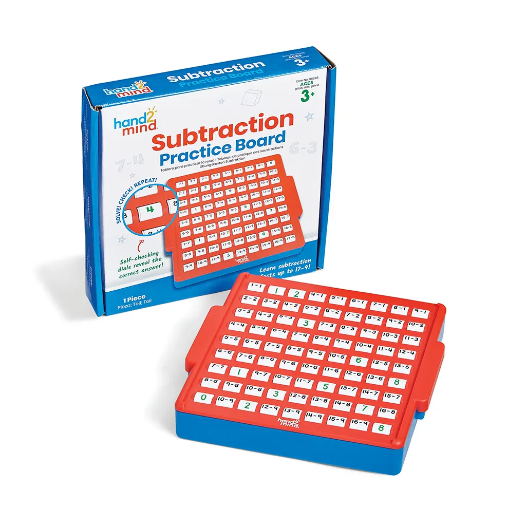 Subtraction Practice Board