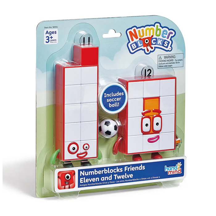 Numberblocks Friends Eleven and Twelve