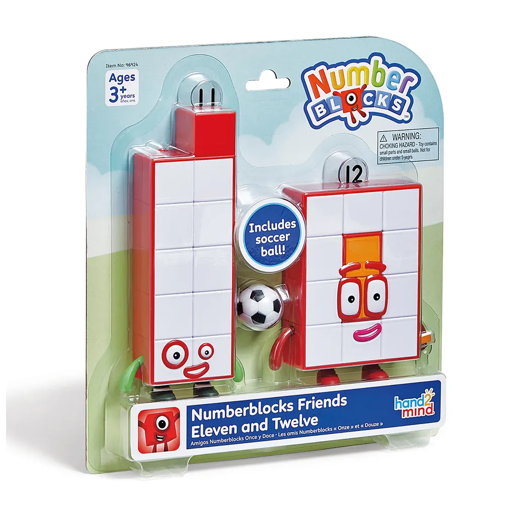 Numberblocks Friends Eleven and Twelve