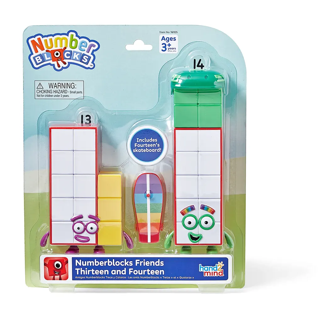 Numberblocks Friends Thirteen and Fourteen