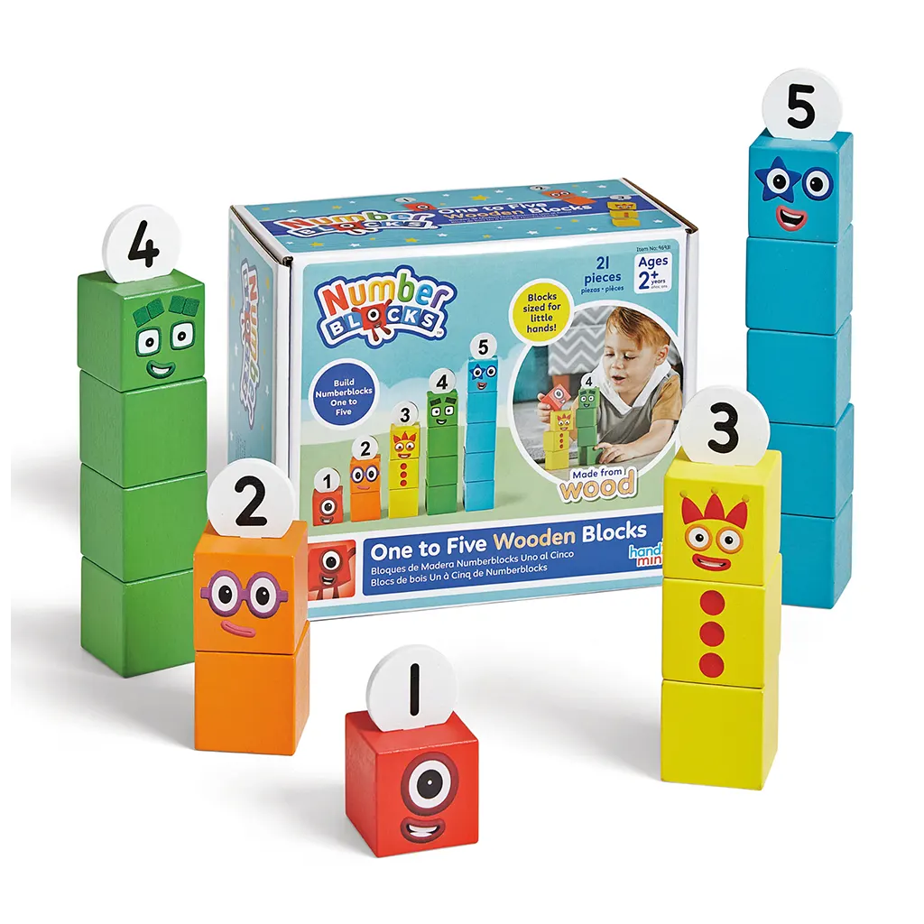 Numberblocks One to Five Wooden Blocks