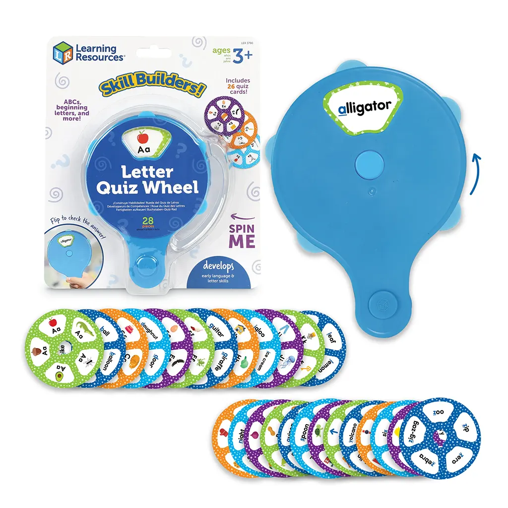 Skillbuilders Letter Quiz Wheel