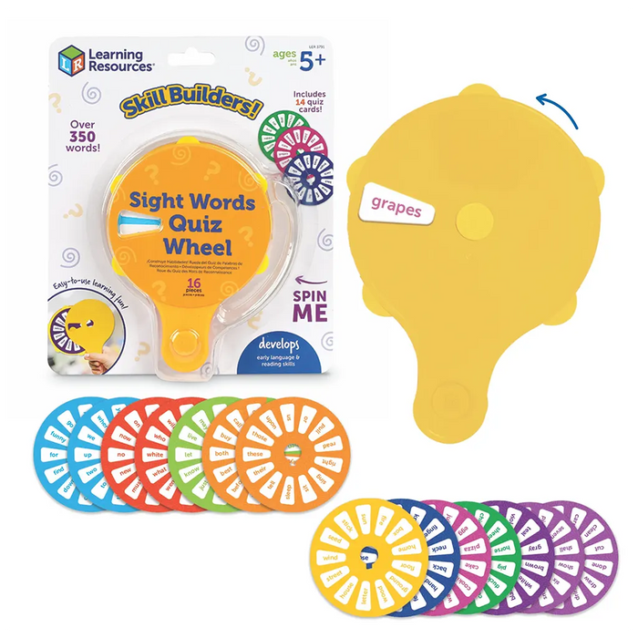 Skillbuilders Sight Words Quiz Wheel