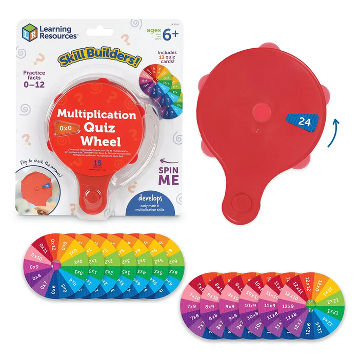 Skillbuilders Mulitplication Quiz Wheel