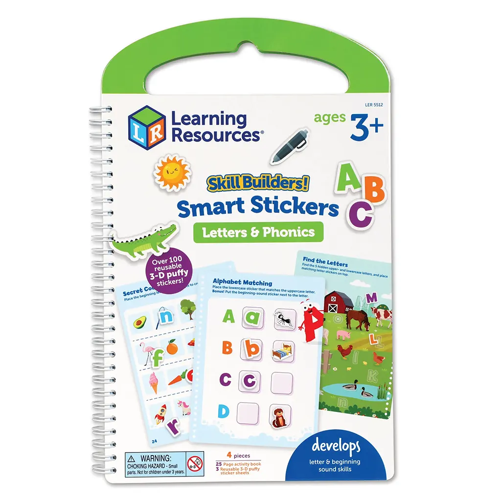 Skill Builders Smart Stickers Letters &amp; Phonics