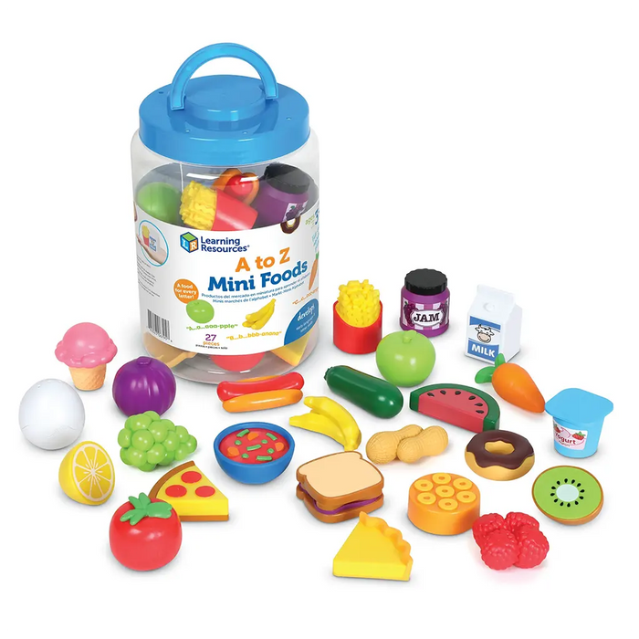 Mini Alphabet Foods