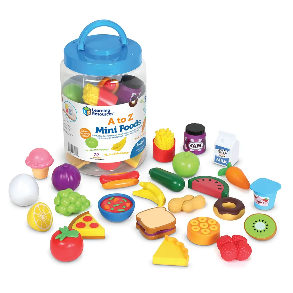 Mini Alphabet Foods