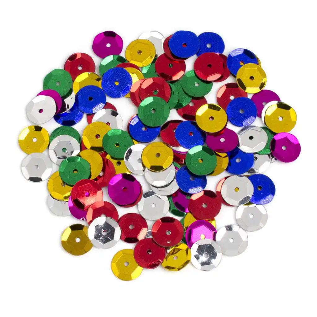 Cupped Sequins Multi