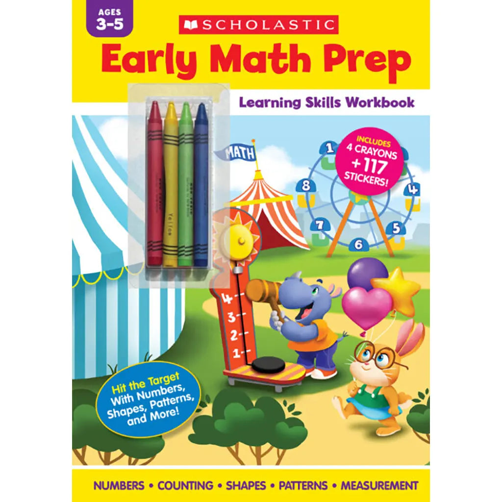 Early Math Prep Learning Skills Workbook
