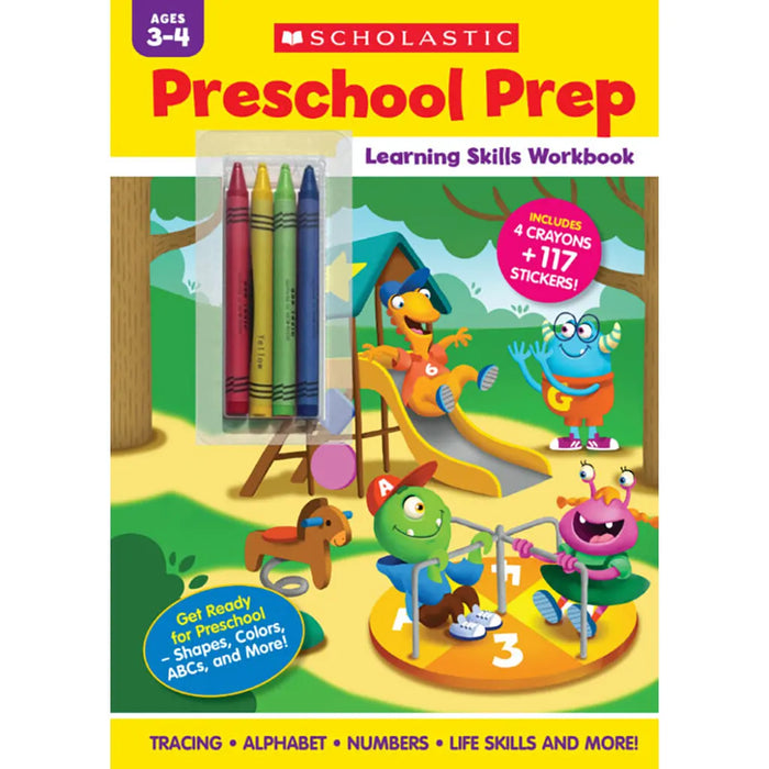 Preschool Prep Learning Skills Workbook