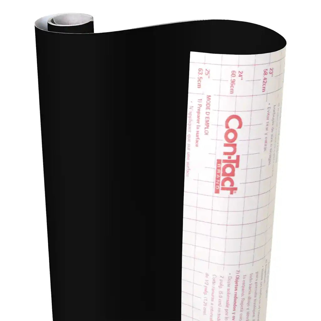 Magic Cover Shelf Liner Solid Black 18in x 9ft