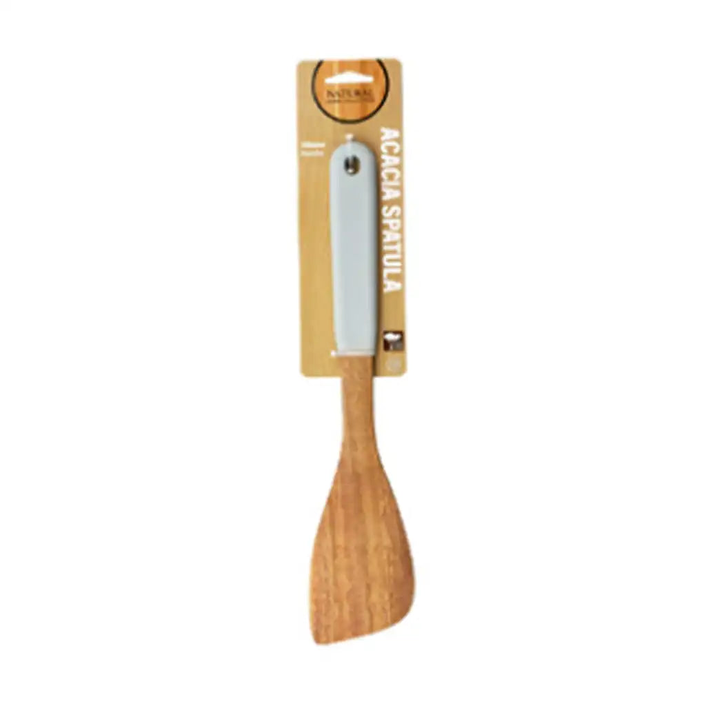 Bh Acacia Edge Spatula Silicone Handle