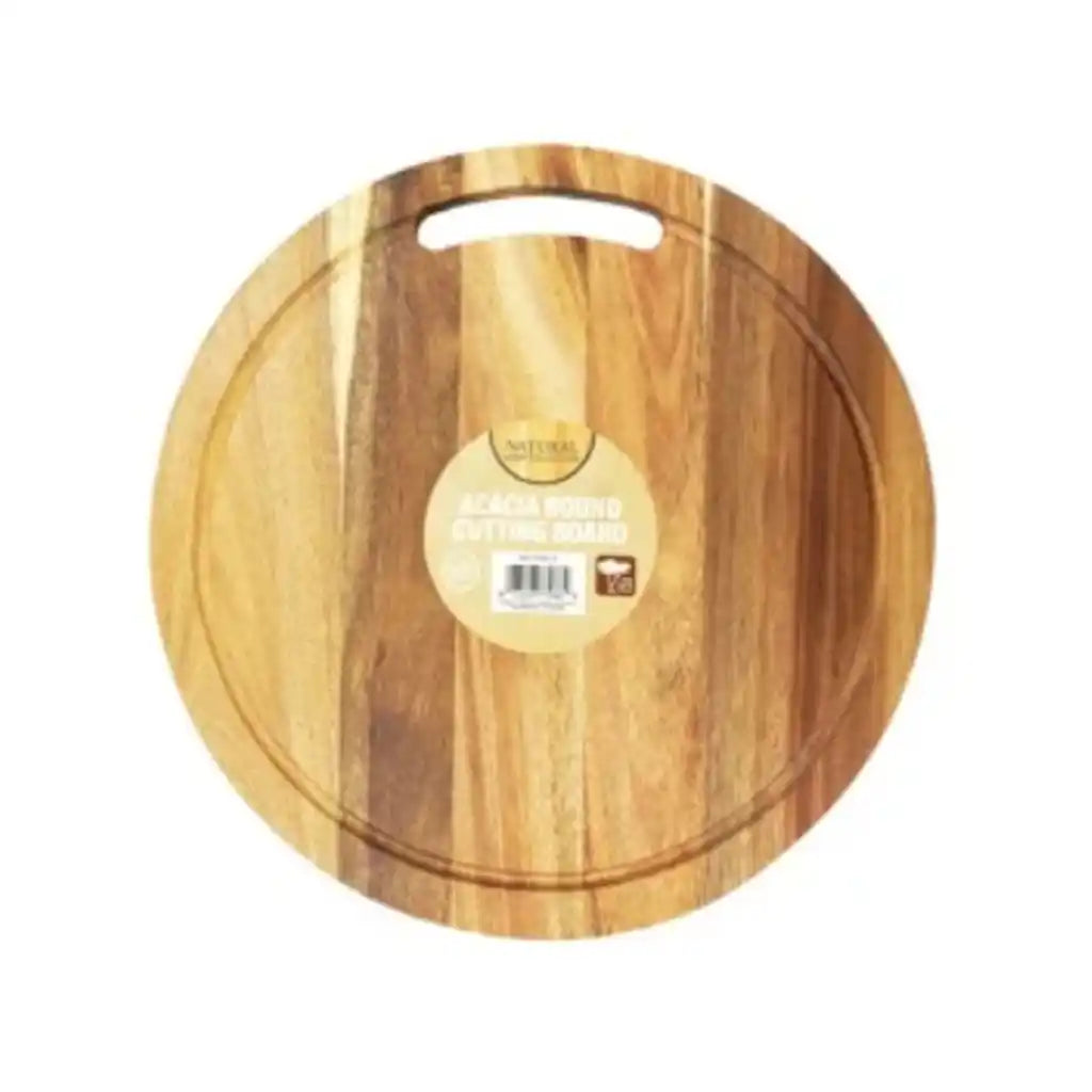 Bh Acacia Round Cutting Board 13.5in x 0.5in