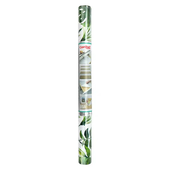 Con-Tact Green Leaf Shelf Liner 18in x 9ft