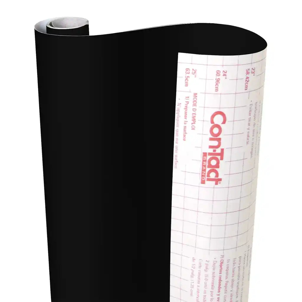 Con-Tact Black Creative Covering 18in x 9ft