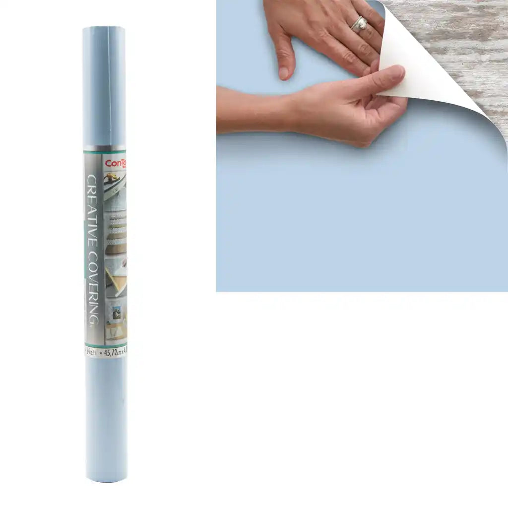 Con-Tact Serenity Light Blue Covering 18in x 9ft