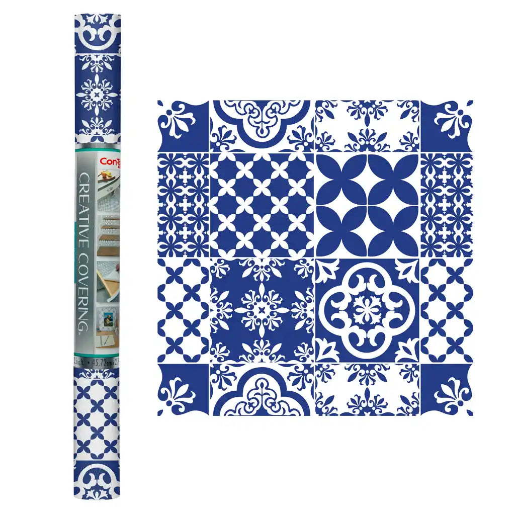 Con-Tact Covering Spanish Tiles 18in x 9ft