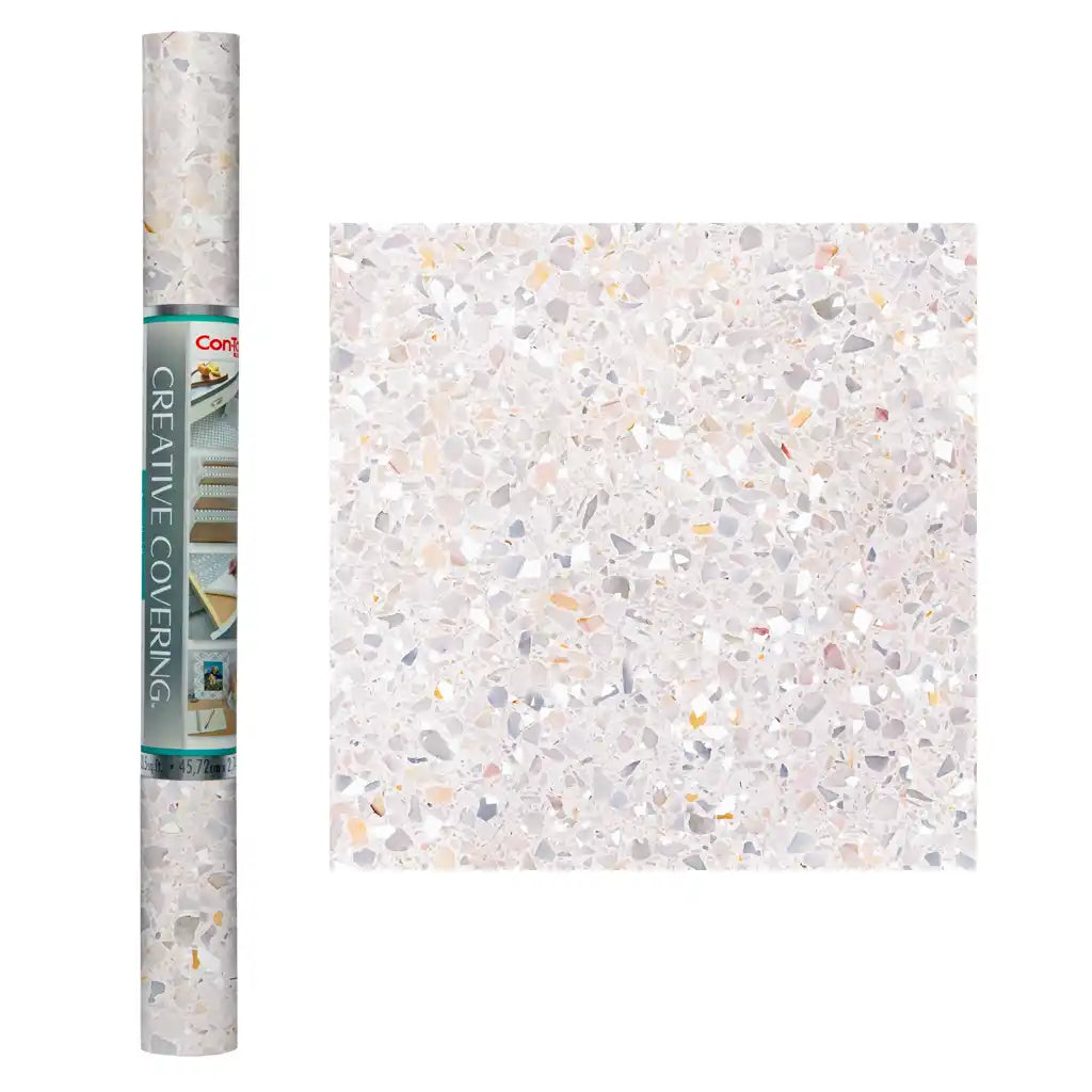 Con-Tact Terrzzo Blush Shelf Liner 18in x 9ft